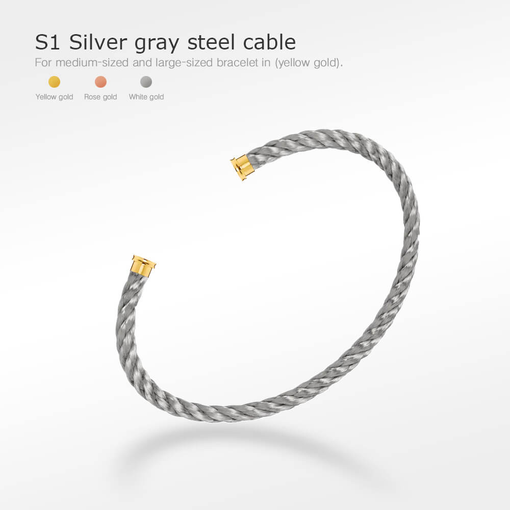 [Elowen jewels ]FORCE SERIES BRACELET CABLES 50 CHOICES (DIY SELECTION)