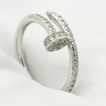 [Elowen jewels ]JUSTE RING 1,8MM SILBER DIAMANTEN