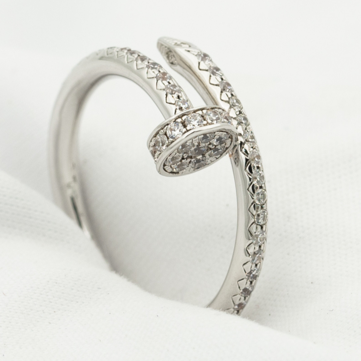 [Elowen jewels ]JUSTE RING 1,8MM SILBER DIAMANTEN