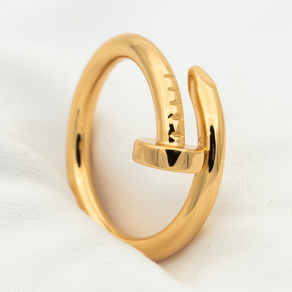 [Elowen jewels ]JUSTE RING 2.65MM PINK GOLD