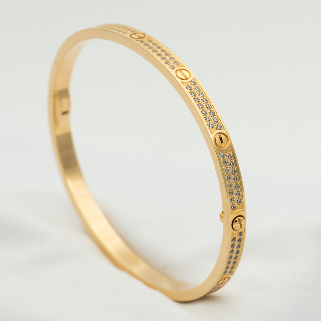 [Elowen jewels ]LOVE BRACELET 3.65MM DIAMOND-PAVED