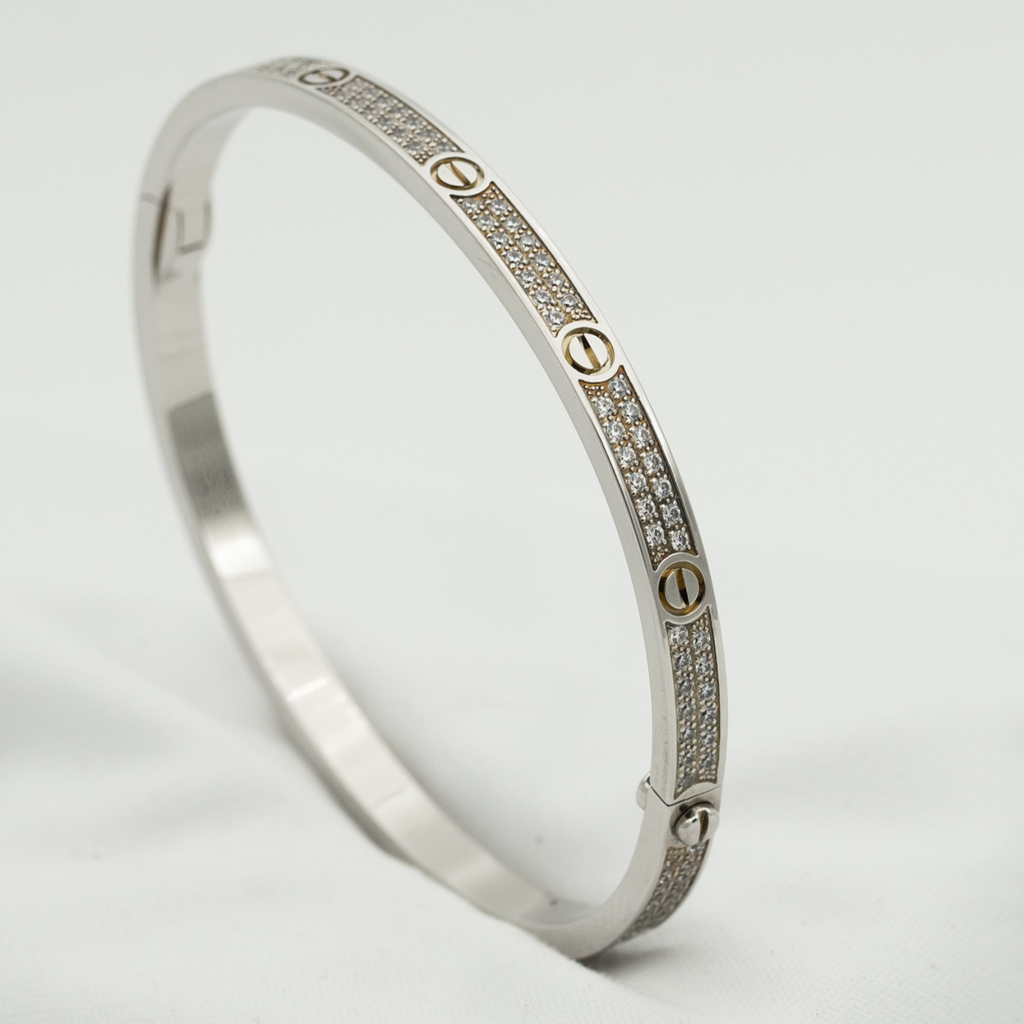 [Elowen jewels ]LOVE BRACELET 3.65MM DIAMOND-PAVED