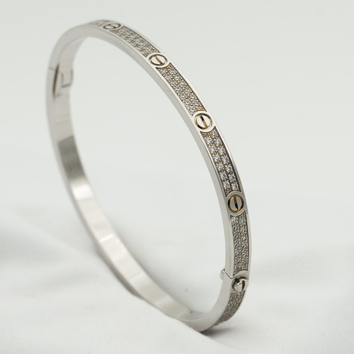 [Elowen jewels ]LIEBESARMBAND 3,65 MM MIT DIAMANT-PAVÉ