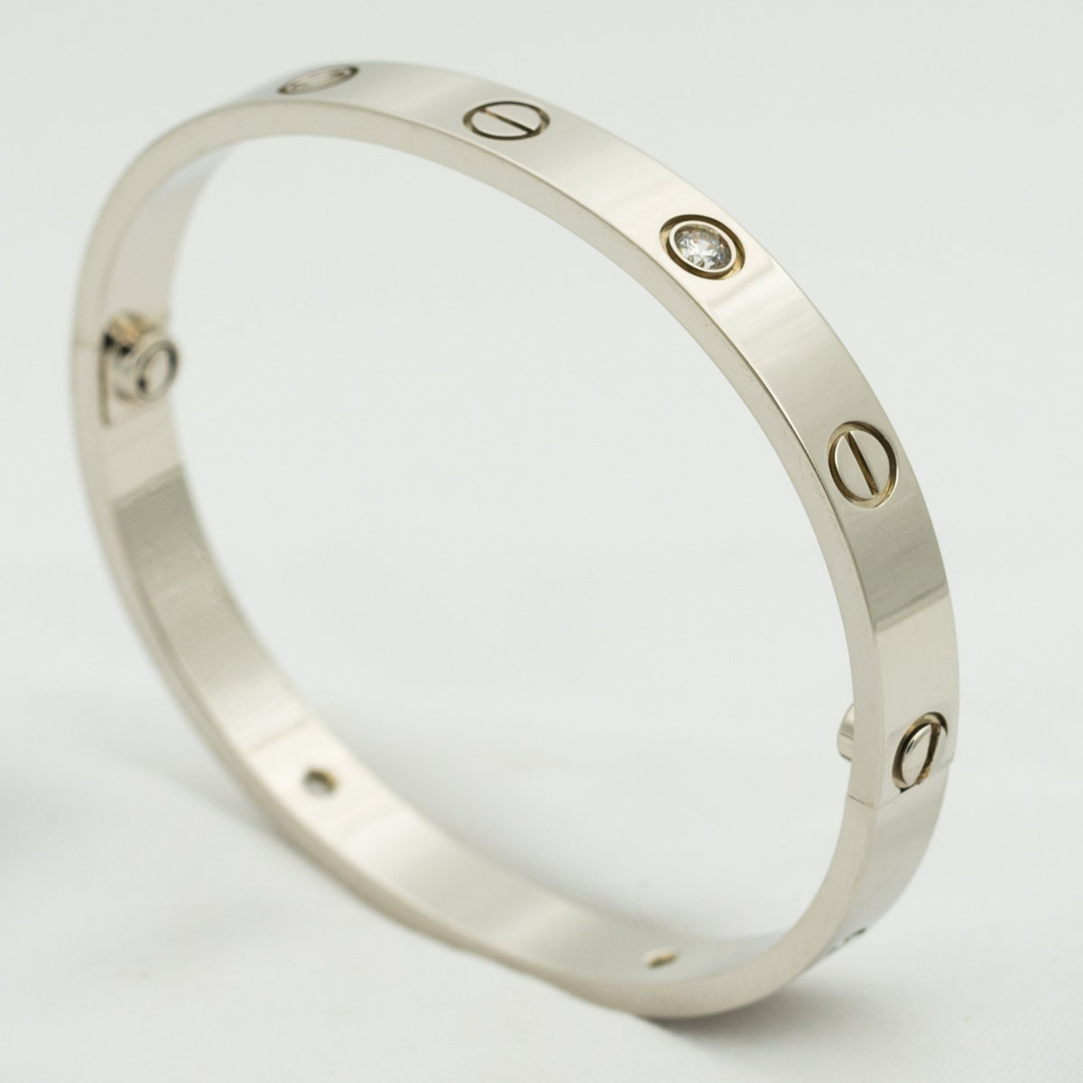 [Elowen jewels ]LOVE BRACELET 6.1MM 4 DIAMONDS