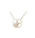 [Elowen jewels ]クローバー MOP ダイヤモンド ローズゴールド ネックレス