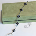 {
  "Elowen jewels ": "Elowen jewels ",
  "CLOVER 5 MOTIF VEINED ONYX BRACELET SILVER": "クローバー 5モチーフ ヴェインドオニキス ブレスレット シルバー"
}