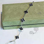 [Elowen jewels ] CLOVER 5 MOTIF PULSAR STONE BRACELET COLLECTION