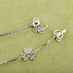 [Elowen jewels ]FRIVOLE SILVER 9 FLOWERS NECKLACE