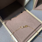 [Elowen jewels ]JEUX DE PINK GOLD DIAMOND NECKLACE