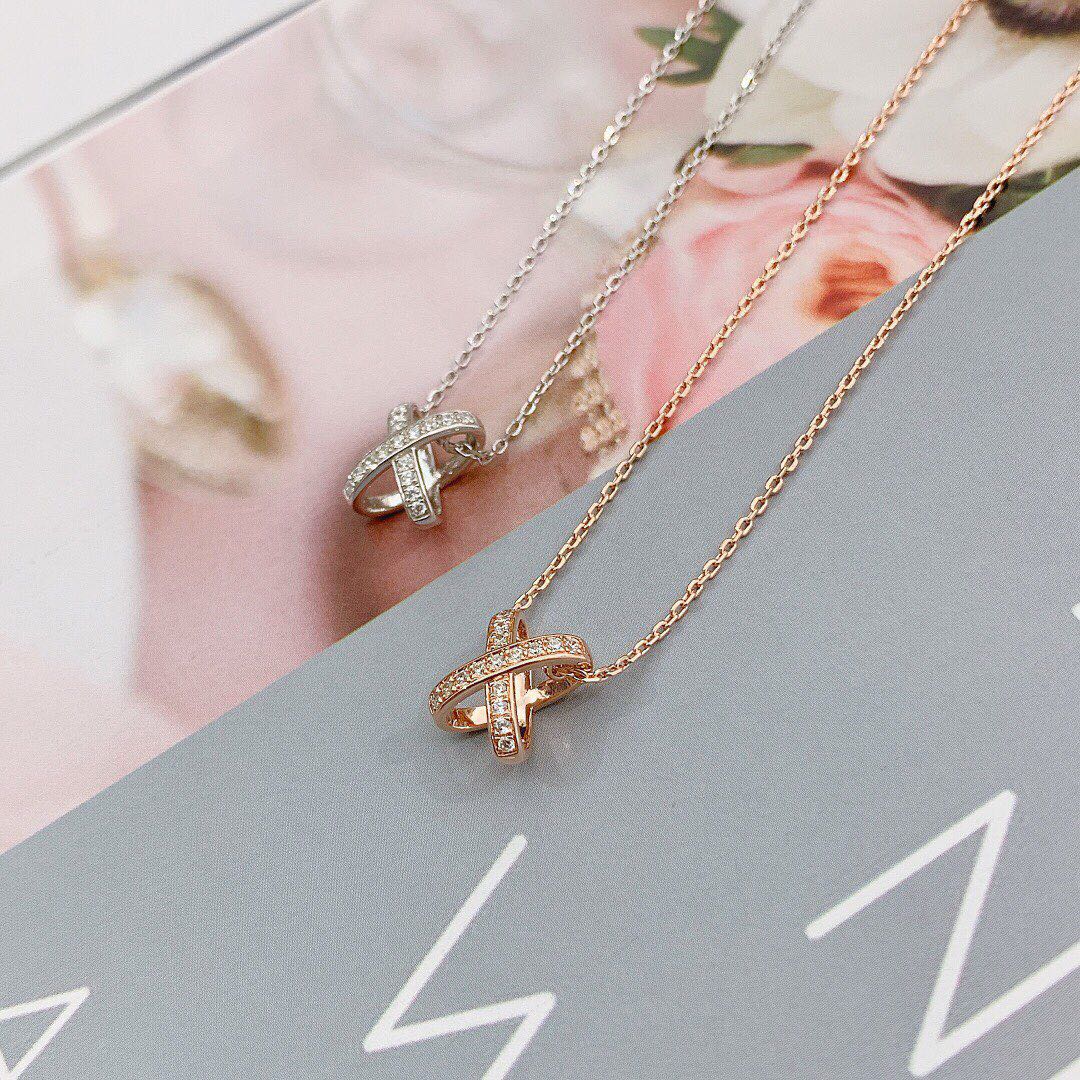 [Elowen jewels ]JEUX DE DIAMOND NECKLACE