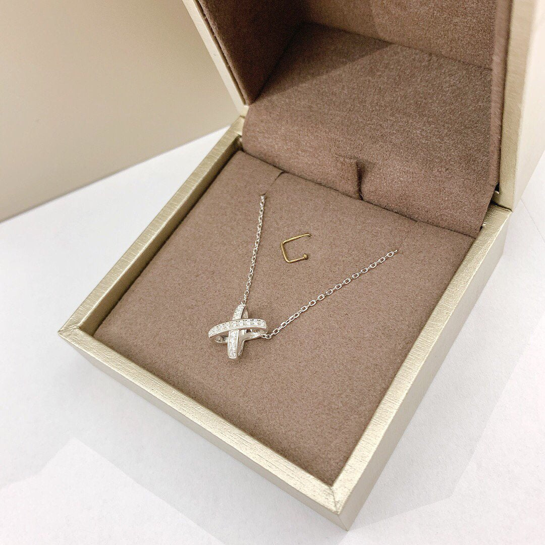 [Elowen jewels ]JEUX DE DIAMOND NECKLACE
