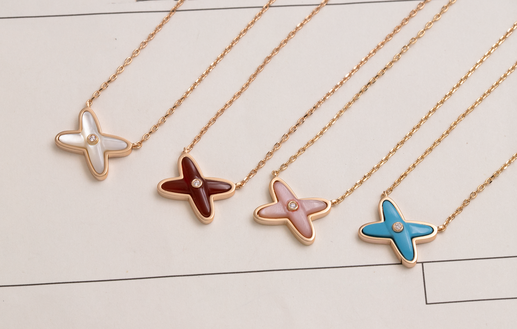 [Elowen jewels ]JEUX DE NECKLACE 1 DIAMOND