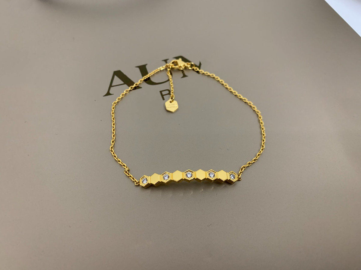 [Elowen jewels ]BEE LOVE ARMBAND DIAMANT