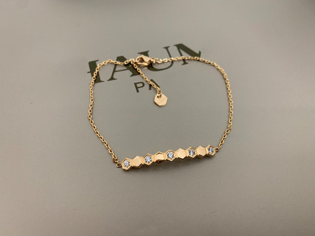 [Elowen jewels ]BEE LOVE ARMBAND DIAMANT