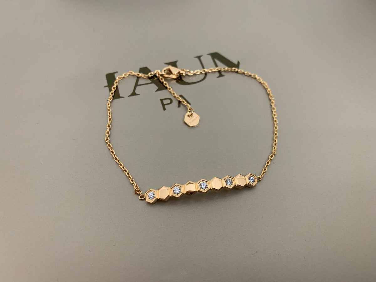 [Elowen jewels ]BEE LOVE ARMBAND DIAMANT