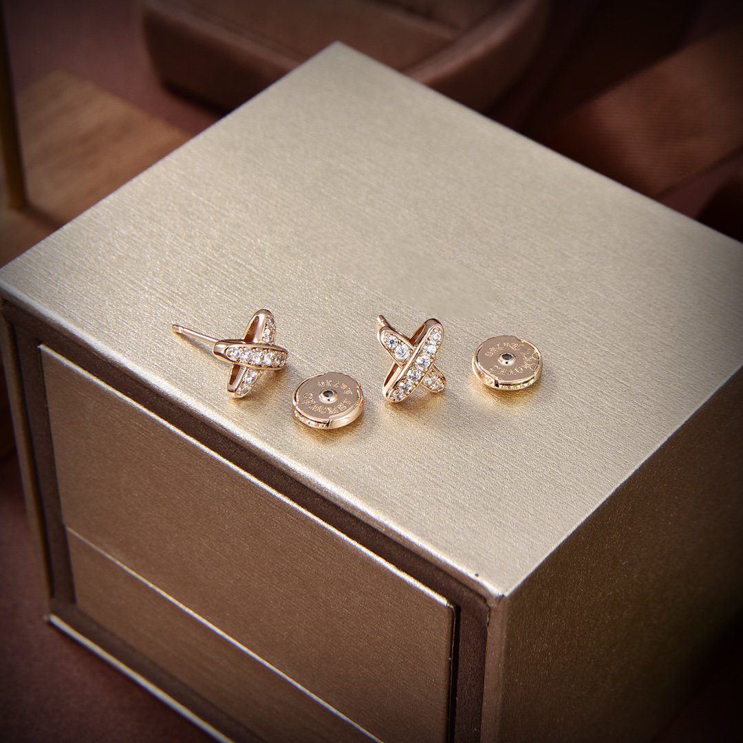 [Elowen jewels ]JEUX DE GOLD DIAMOND EARRINGS