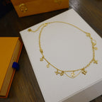 [Elowen jewels ]BLOOMING SUPPLE NECKLACE BRASS