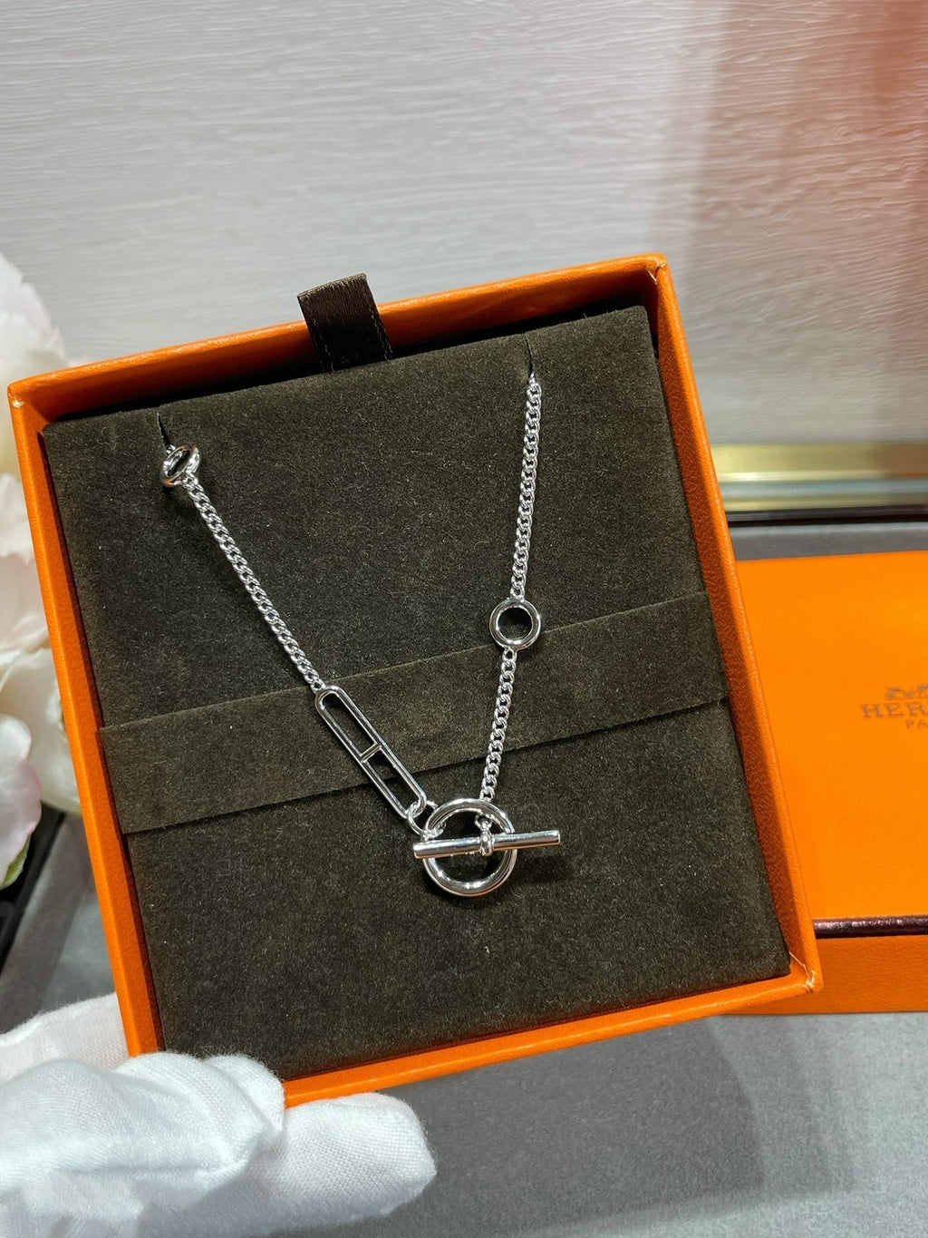 [Elowen jewels ]HM STERLING CHAINE D'ANCRE HEART