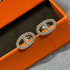 [Elowen jewels ]HM VOLLDIAMANT SCHWEINENASEN-OHRSTECKER