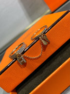 [Elowen jewels ]HM ケリー クロシェット ダブルリング ダイヤモンド付き