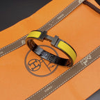 [Elowen jewels ]CLIC HM SO BLACK YELLOW BRACELET