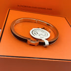 [Elowen jewels ]クラシック HM クリック ブラック 8mm エナメルブレスレット