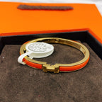 [Elowen jewels ]CLASSIC HM CLIC RED 8MM ENAMEL BRACELET