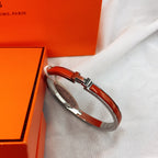 [Elowen jewels ]CLASSIC HM CLIC RED 8MM ENAMEL BRACELET