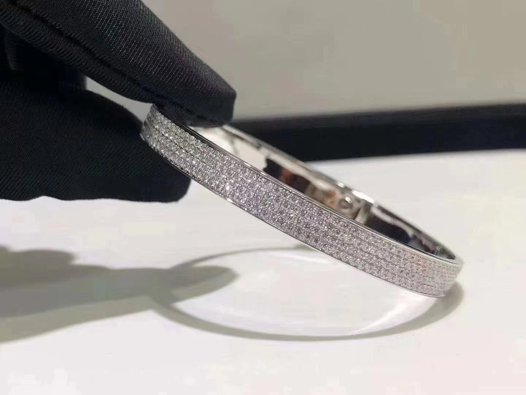 [Elowen jewels ]HM ケリー ブレスレット（シルバー、フルパヴェダイヤモンド）