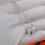 [Elowen jewels ]HM NECKLACE H LETTER OVAL SERIES