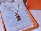 [Elowen jewels ]HM ADVANCED NICHE LOCK HEAD NECKLACE DIAMONDS
