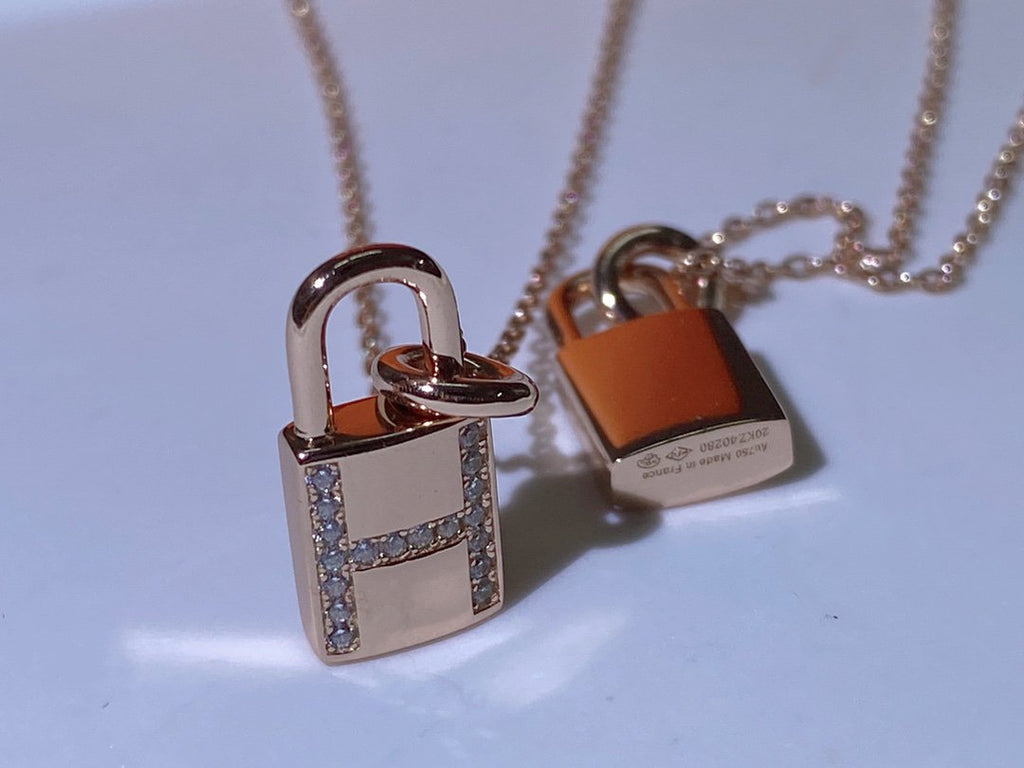 [Elowen jewels ]HM ADVANCED NICHE LOCK HEAD NECKLACE DIAMONDS