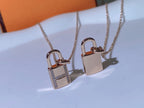 [Elowen jewels ]HM ADVANCED NICHE LOCK HEAD NECKLACE DIAMONDS
