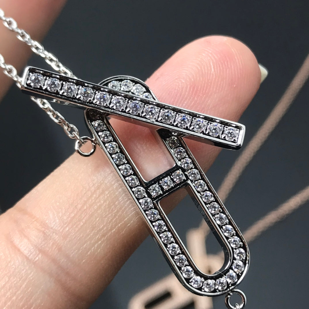 [Elowen jewels ]HM NECKLACE PLATINUM ROSE GOLD DIAMOND