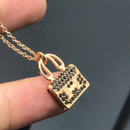 [Elowen jewels ]HM HALSKETTE ARElowenL SCHWARZER DIAMANT