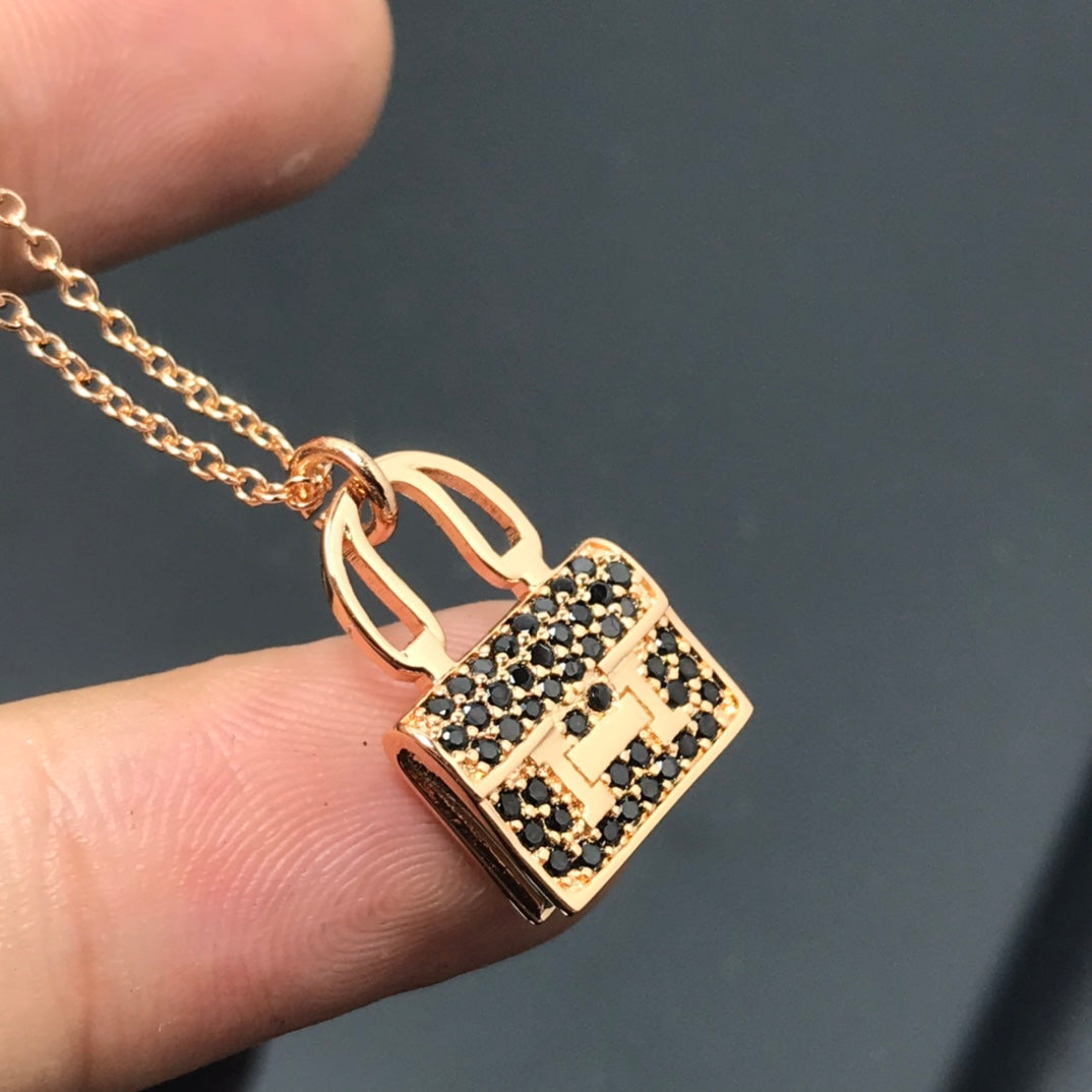 [Elowen jewels ]HM NECKLACE ARElowenL BLACK DIAMOND
