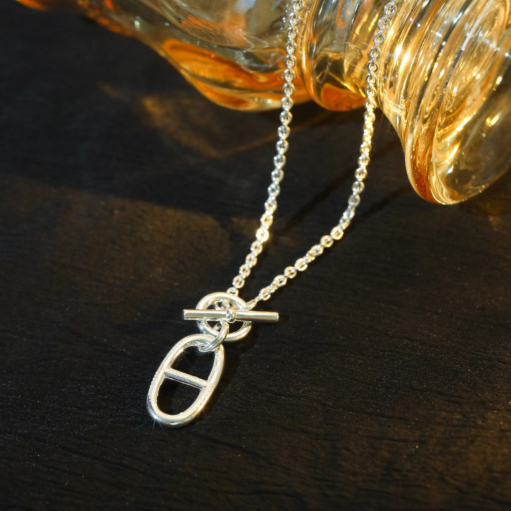[Elowen jewels ]HM CHAINE D'ANCRE PENDANT NECKLACE STERLING SILVER