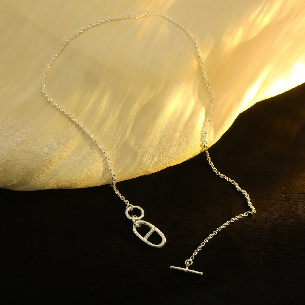 [Elowen jewels ]HM CHAINE D'ANCRE PENDANT NECKLACE STERLING SILVER