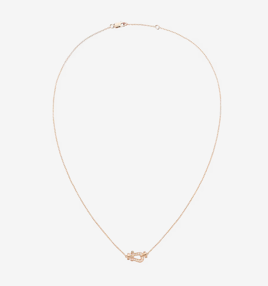 [Elowen jewels] FORCE 10 DIAMANT-HALSKETTE AUS ROSÉGOLD, MINI-MODELL