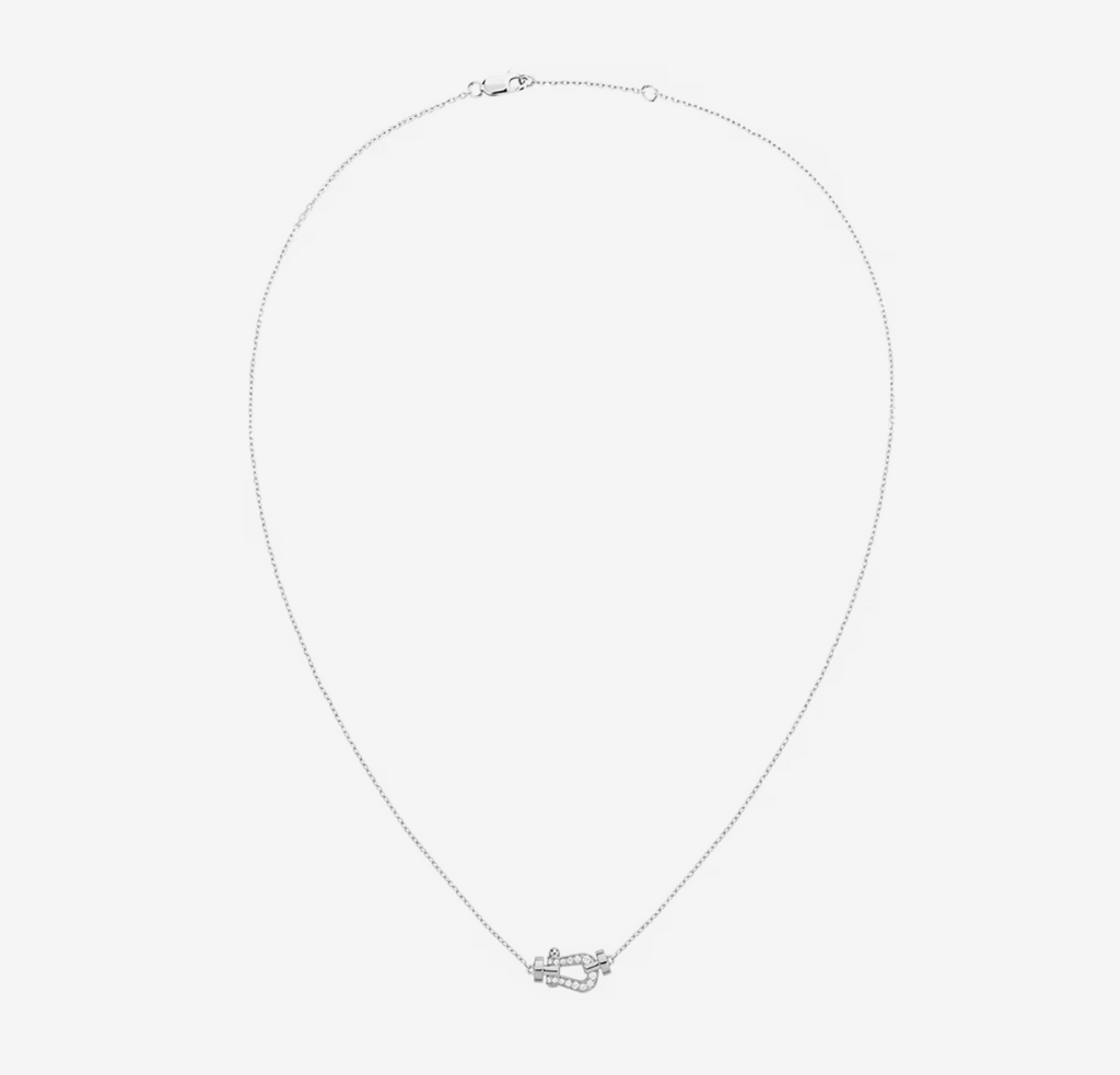 [Elowen jewels ]FORCE 10 DIAMOND SILVER NECKLACE MINI MODEL