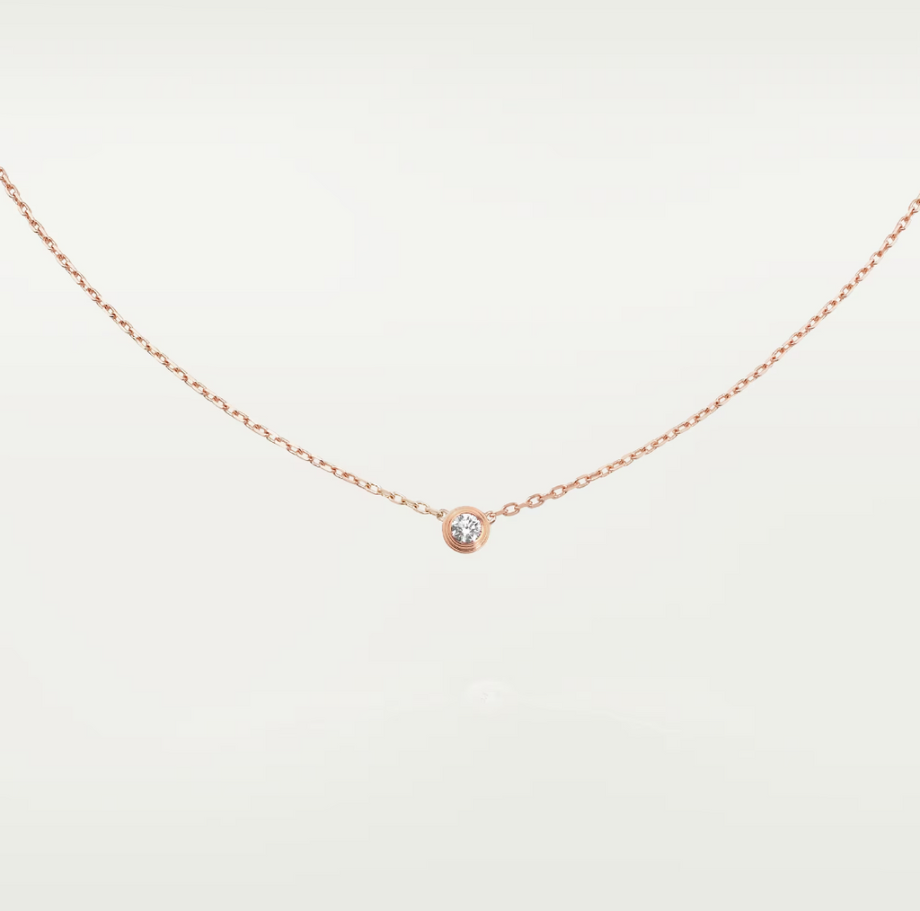 [Elowen jewels ]DAMOUR ダイヤモンドネックレス