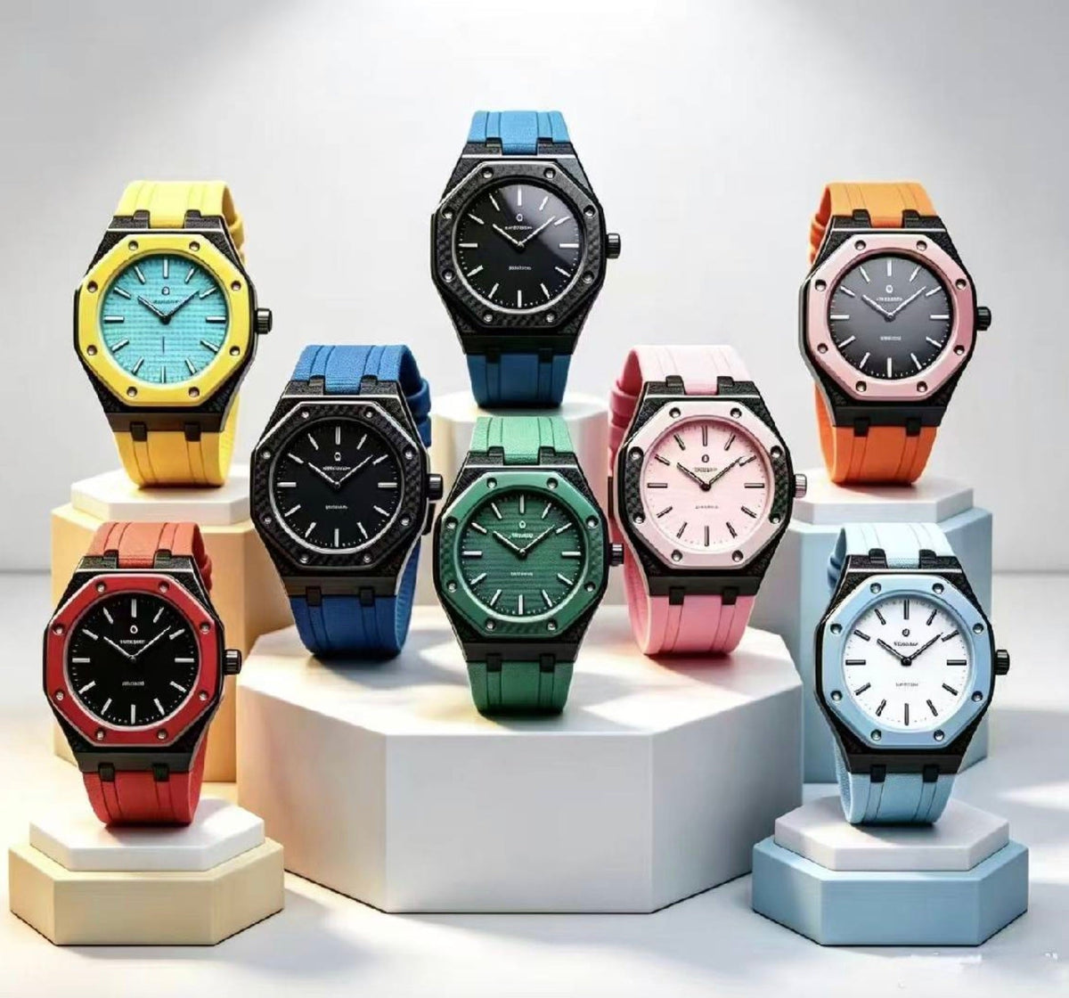 Royal Oak POP Exclusive | Carbon Fiber Case & Fluororubber Strap