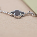 [Elowen jewels ] CLOVER 5 MOTIF ONYXS BRACELET COLLECTION