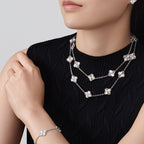 [Elowen jewels ]CLOVER 20 MOTIVE DIAMANT SILBER