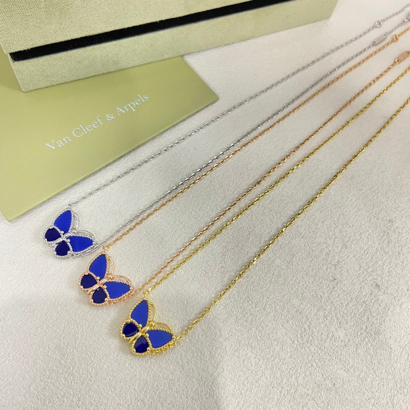 [Elowen jewels] 2026年新作 ラッキーバタフライ 1モチーフ ネックレス