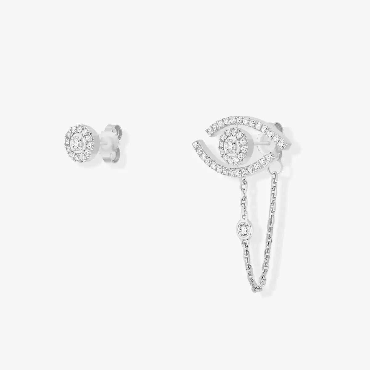 [Elowen jewels]Lucky Eye Diamond Earrings
