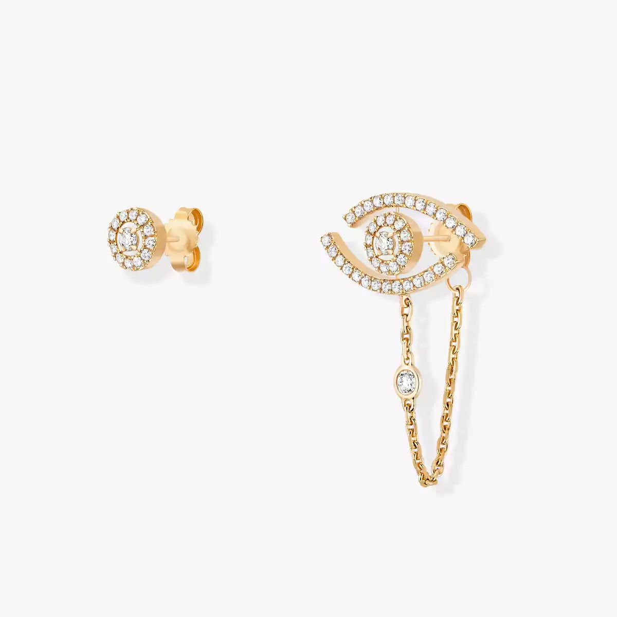 [Elowen jewels]Lucky Eye Diamond Earrings