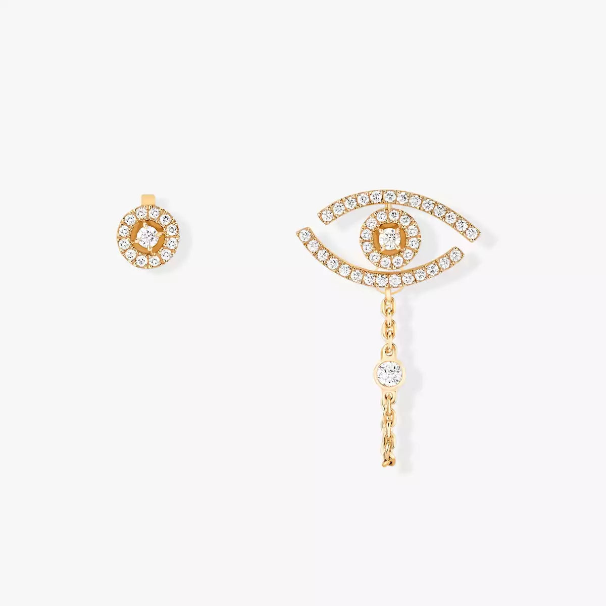 [Elowen jewels]Lucky Eye Diamond Earrings
