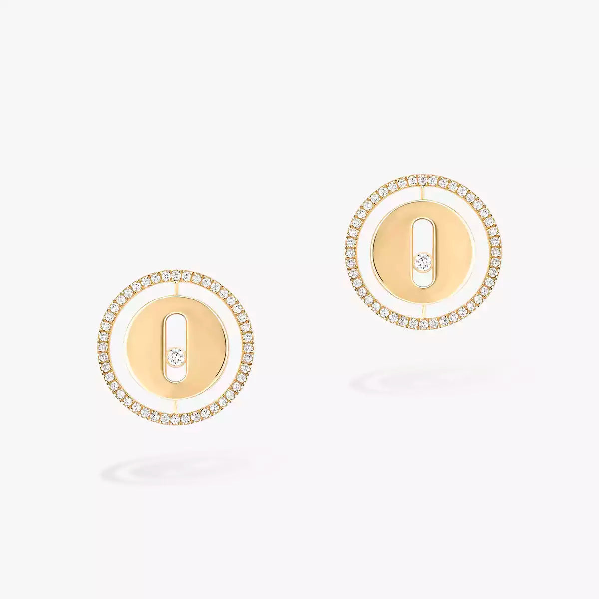[Elowen Jewelry]Lucky Move Diamond Earrings