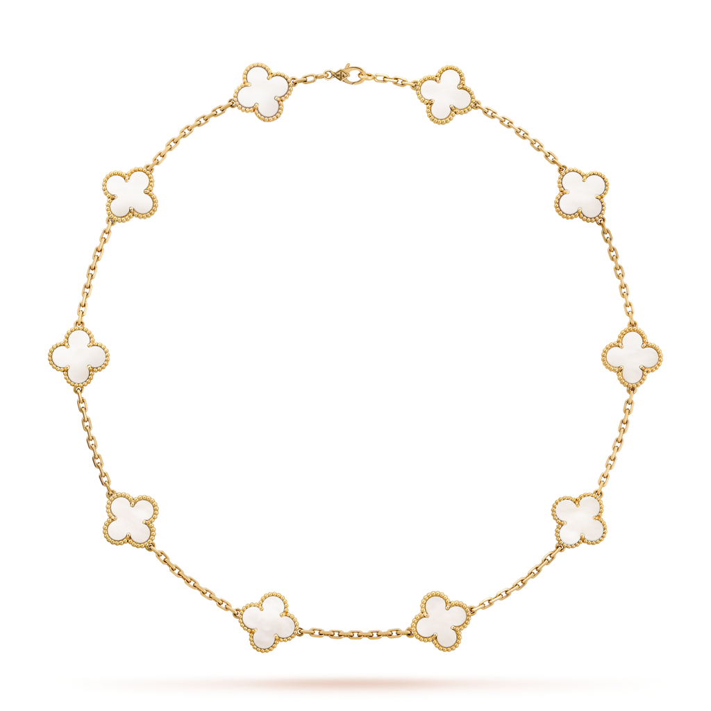 {
"Elowen jewels": "Elowen Schmuck",
"CLOVER 10 MOTIFS WHITE MOTHER OF PEARL NECKLACE": "KLEEBLATT 10-MOTIV-HALSKETTE AUS WEISSEM PERLMUTT"
}